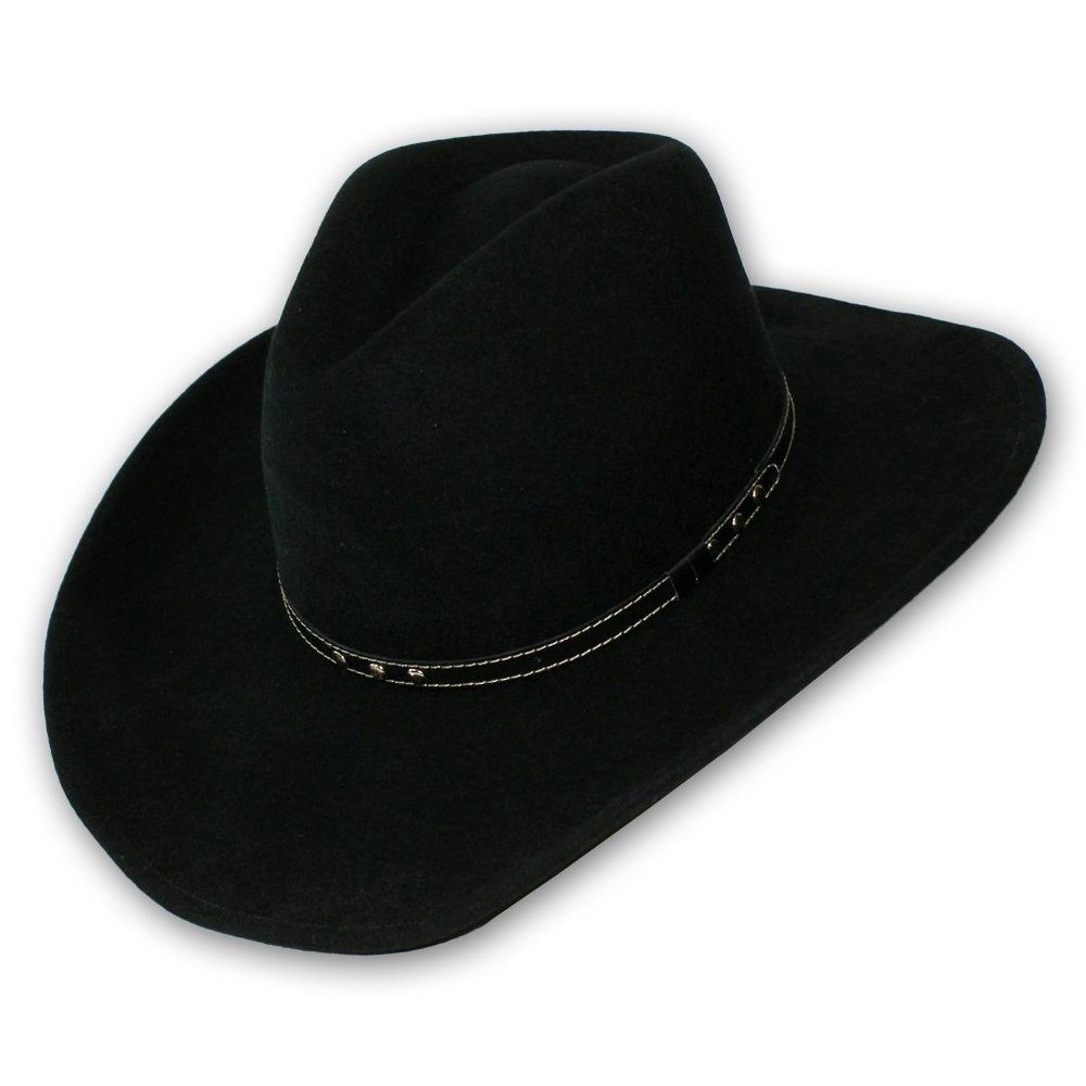 Crushable Packable 100% Wool Cowboy Hat, Bigalli - Picture 1 of 7
